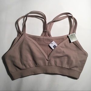 Gap Body Grey/Tan Sports Bra
